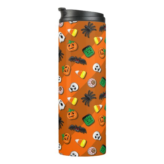 Halloween Spooky Candies Party Thermosbeker (Geroteerd rechts)