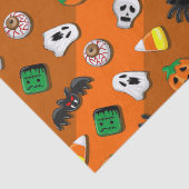 Halloween Spooky Candies Party Tissuepapier (Detail)