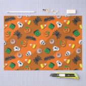 Halloween Spooky Candies Party Tissuepapier (Craft)