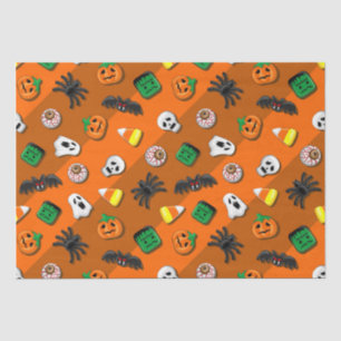 Halloween Spooky Candies Party Tissuepapier