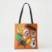 Halloween Spooky Candies Party Tote Bag (Voorkant)
