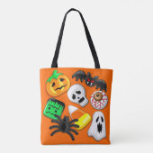 Halloween Spooky Candies Party Tote Bag (Achterkant)
