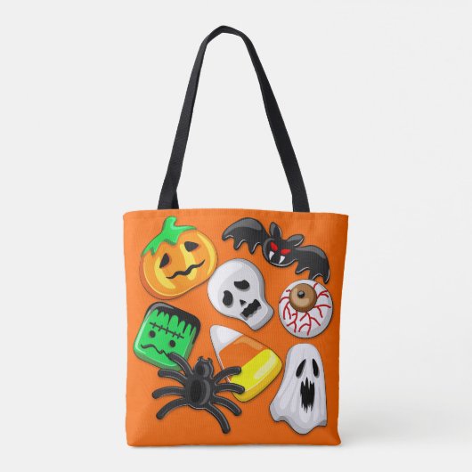 Halloween Spooky Candies Party Tote Bag (Achterkant)
