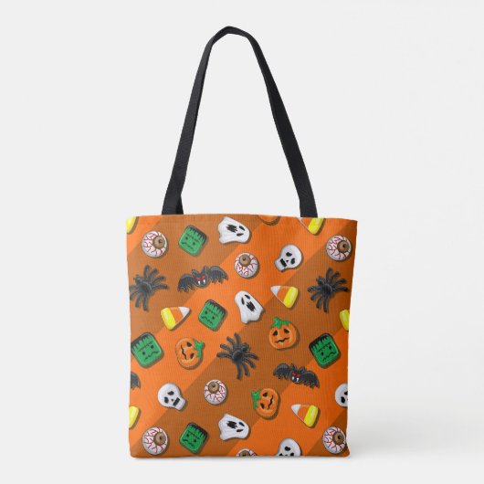 Halloween Spooky Candies Party Tote Bag (Achterkant)