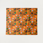 Halloween Spooky Candies Party      Wandkleed (Voorkant (horizontaal))