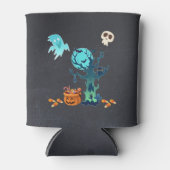 Halloween Spooky Creepy Ghost Bats Skulls & Snoep Blikjeskoeler (Voorkant)