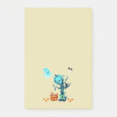 Halloween Spooky Creepy Ghost Bats Skulls & Snoep Post-it® Notes (Voorkant)
