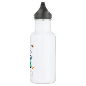 Halloween Spooky Creepy Ghost Bats Skulls & Snoep Waterfles (Rechts)