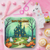 Halloween Spooky Cute Modern Collection Papieren Bordje (Feest)