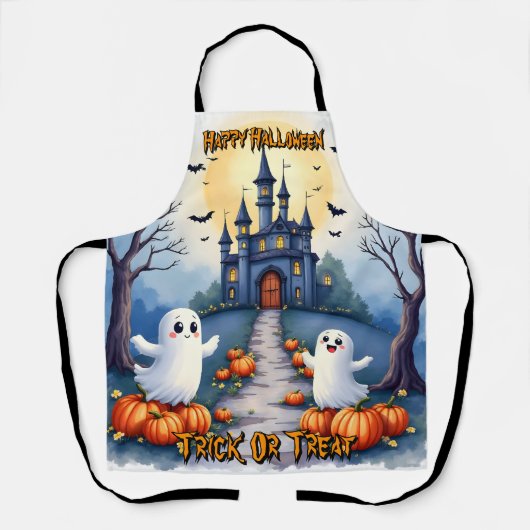 Halloween Spooky Cute Trendy Collection Schort (Voorkant)