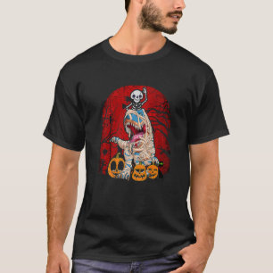Halloween Spooky Dinosaur Skeleton 1 T-shirt