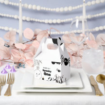 Halloween Spooky Een Eerste Verjaardagsfeest