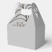 Halloween Spooky Een Eerste Verjaardagsfeest Bedankdoosjes (Achterkant)