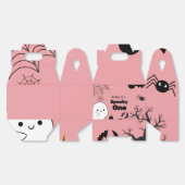 Halloween Spooky Een Eerste Verjaardagsfeest Bedankdoosjes (Ongevouwen)