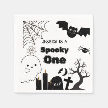 Halloween Spooky Een Eerste Verjaardagsfeest