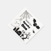 Halloween Spooky Een Eerste Verjaardagsfeest Servet (Hoek)