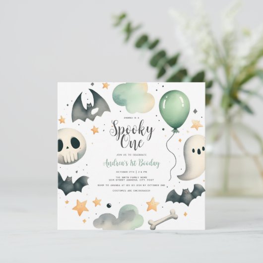 Halloween Spooky eerste (Staand voorkant)