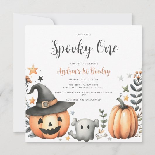 Halloween Spooky eerste (Voorkant)