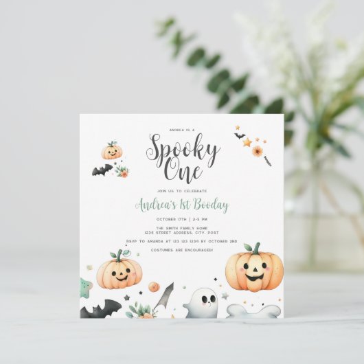 Halloween Spooky eerste (Staand voorkant)