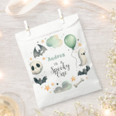 Halloween Spooky eerste Bedankzakje (Geknipt)