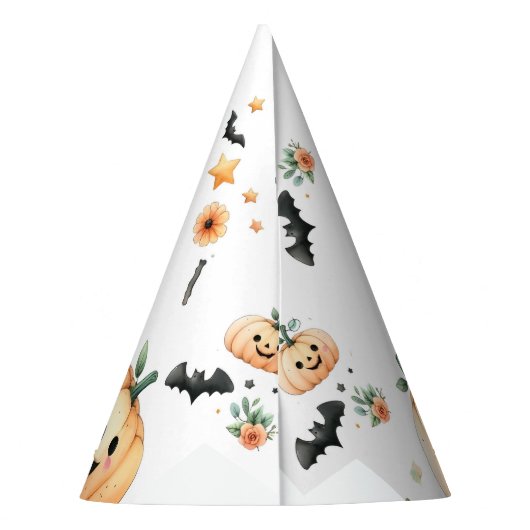 Halloween Spooky eerste Feesthoedjes (Achterkant)