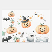 Halloween Spooky eerste Inpakpapier Vel (Voorkant)