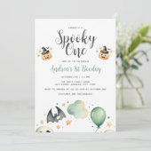 Halloween Spooky eerste Kaart (Staand voorkant)