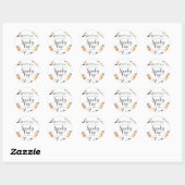 Halloween Spooky eerste Ronde Sticker (Vel)