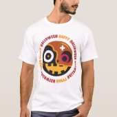 Halloween Spooky face T-shirt (Voorkant)