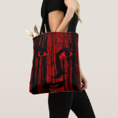 Halloween Spooky Face Tote Bag (Dichtbij)