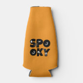 Halloween spooky  flesjeskoeler (Voorkant)