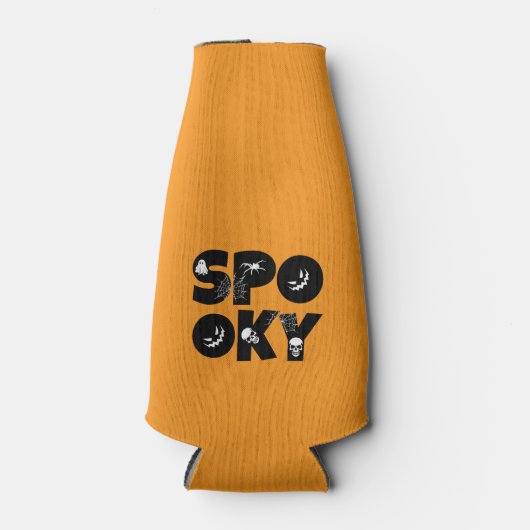 Halloween spooky  flesjeskoeler (Voorkant)