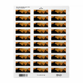 Halloween Spooky Fun Etiket (Full Sheet)