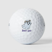 Halloween Spooky Ghost Boo Jee Boo Golfballen (Voorkant)