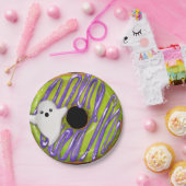 Halloween Spooky Ghost Groene Donut Papieren Bordje (Feest)
