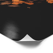 Halloween Spooky Ghost Pumpkin Perfect Poster (Hoek)