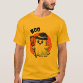 Halloween - Spooky Ghost T-shirt (Voorkant)