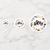 Halloween Spooky Ghost Table Confetti (Voorkanten)
