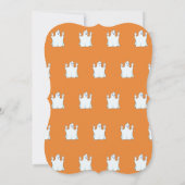 Halloween Spooky Ghost Uitnodiging (Achterkant)