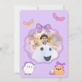 Halloween Spooky Ghost Verjaardag Bedankt Card Kaart (Achterkant)