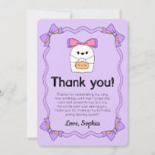 Halloween Spooky Ghost Verjaardag Bedankt Card Kaart (Voorkant)