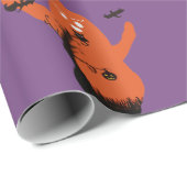 Halloween Spooky Ghost Wrapping Paper Cadeaupapier (Rol Hoek)