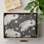  Halloween Spooky Ghosts & Stars Patroon Tissuepapier (Geschenk)