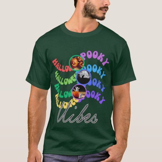 Halloween spooky girl t-shirt (Voorkant)