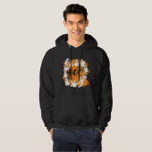 Halloween spooky Gookpartij Hoodie (Voorkant volledig)