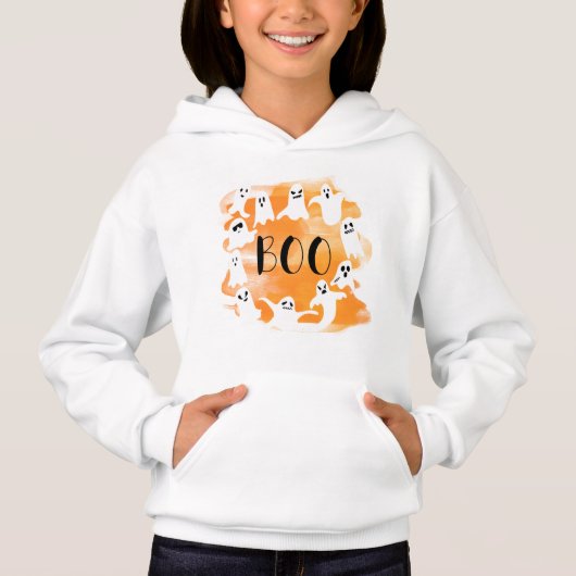 Halloween spooky Gookparty hoodie (Voorkant)