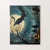 Halloween Spooky Graveyard – 252‑Piece Puzzle Legpuzzel (Verticaal)