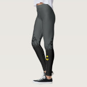 Halloween Spooky Graveyard Jack-O-Lantern Leggings (Links)