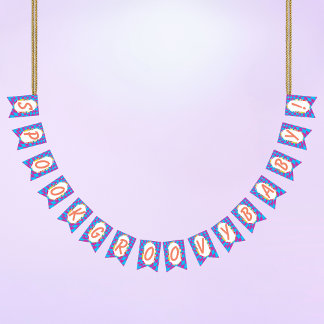 Halloween Spooky Groovy Bunting Flags Vlaggetjes