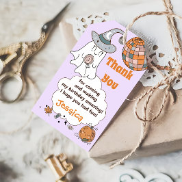 Halloween Spooky Groovy Leuke Ghost Cadeaulabel